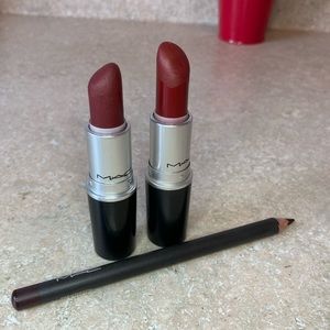 MAC COSMETICS Lipsticks and Lip Pencil *Bundle*